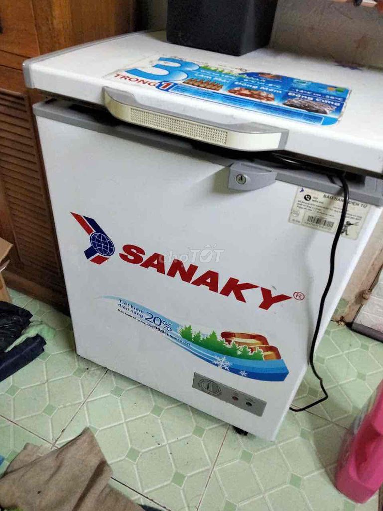 Tủ đông Sanaky còn sử dụng tốt