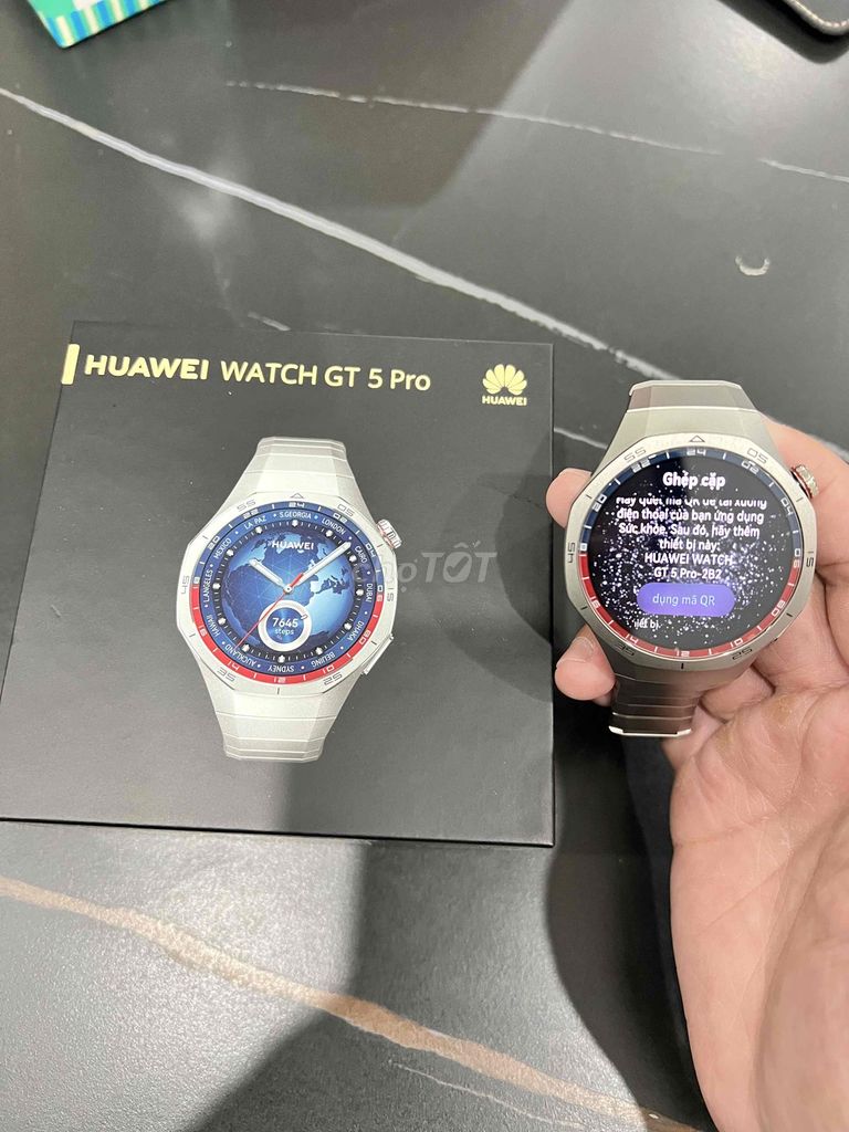 Huawei GT 5 Pro Titanium. Mua bán Thiết bị đeo thông minh tại Thành phố Vĩnh Long Vĩnh Long được đăng bởi Tập tành Game hình 1