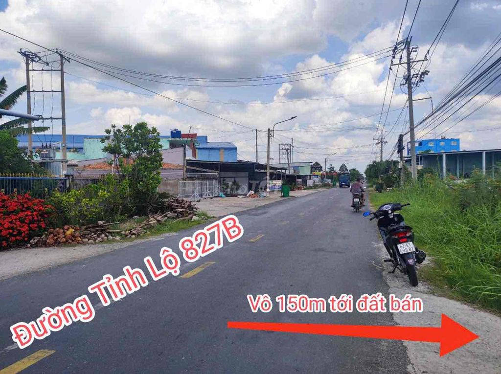 Đất nền thổ cư giá rẻ Phú Ngãi Tri- Châu Thành- LongAn