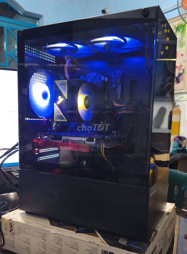 Case máy  tính H410 i3 10105F GTX 1650 ram 16GB. Mua bán Máy tính để bàn tại Huyện Hóc Môn Tp Hồ Chí Minh được đăng bởi Kim chi hình 1