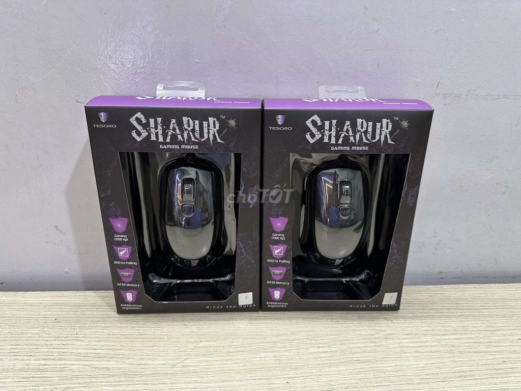 Chuột Game TESORO SHARUR New -  2000 dpi