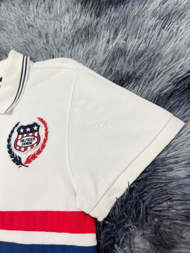 Polo Tommy Trắng