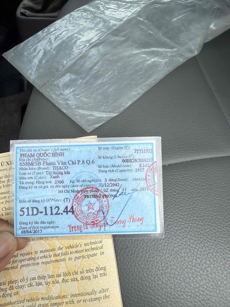 kia k165 màu xanh. Mua bán Xe tải, xe ben tại Quận 10 Tp Hồ Chí Minh được đăng bởi Nguyễn Bin hình 4