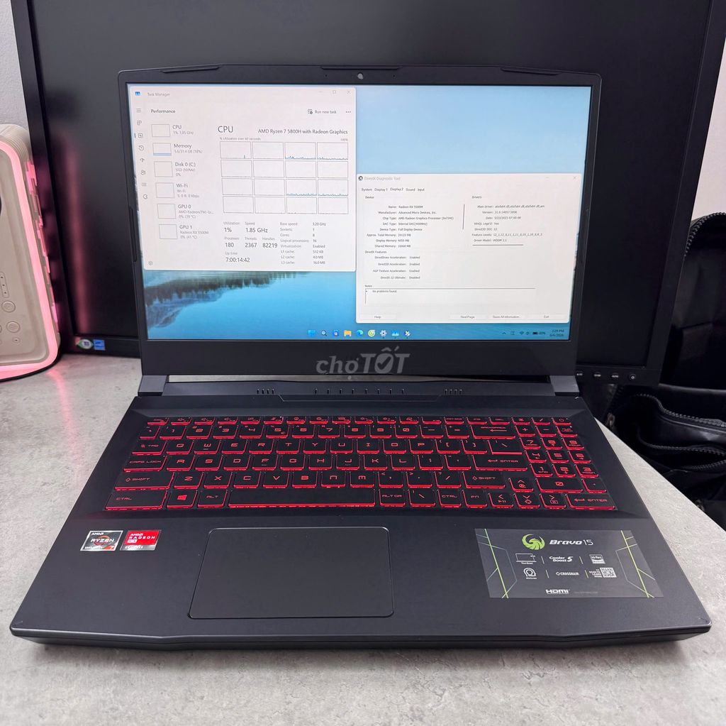 MSI 15 Ryzen7 - 5800H + Mac Pc mini + Chip Ram SSD. Mua bán Laptop tại Quận Tân Bình Tp Hồ Chí Minh được đăng bởi Mua Bán MÁY TÍNH Linh Kiện Đồ Điện Tử hình 1