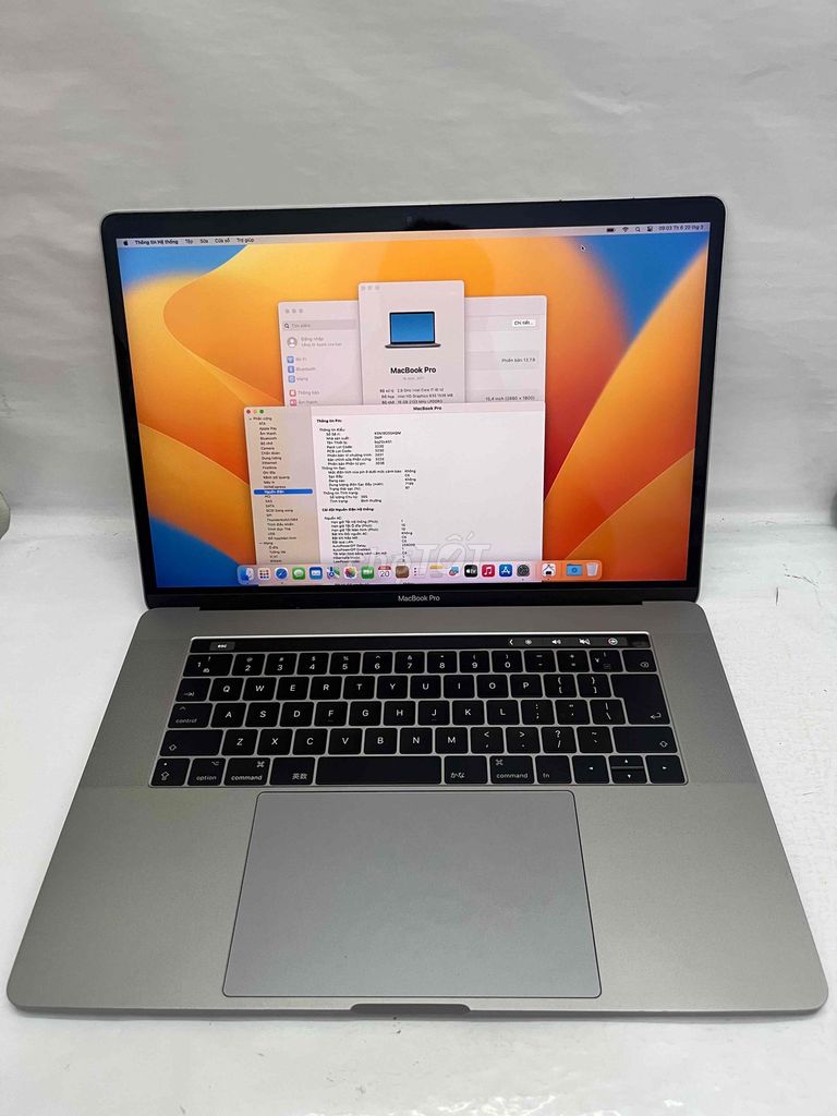 Apple MacBook Pro 2017 i7 15 inch 16GB/512GB. Mua bán Laptop tại Quận Sơn Trà Đà Nẵng được đăng bởi BƠ BƯ Macbook Cũ hình 1