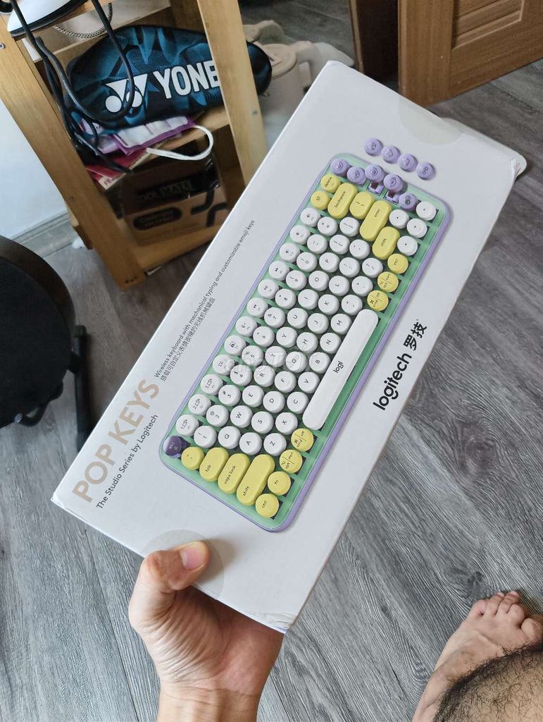 Bàn phím cơ Logitech POP KEYS Bluetooth. Mua bán Phụ kiện (Màn hình, Chuột...) tại Quận Thanh Khê Đà Nẵng được đăng bởi Trai Duong hình 1