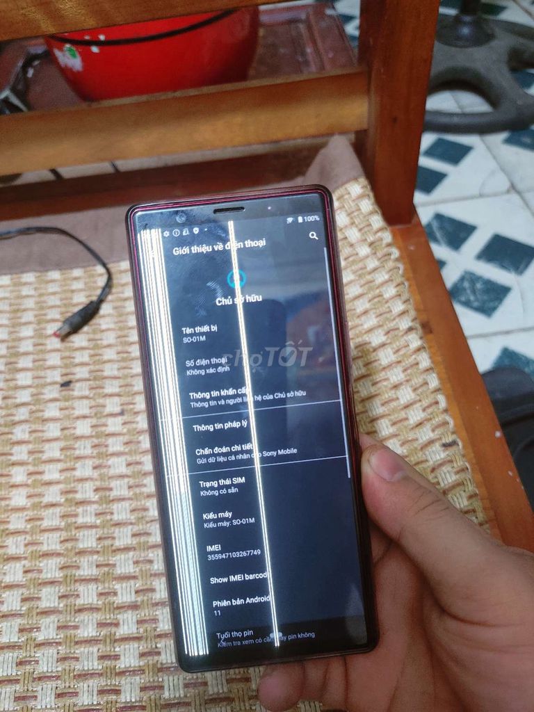 Sony Xperia 5 SO-01M 64GB Đỏ. Mua bán Điện thoại tại Quận Tây Hồ Hà Nội được đăng bởi Vũ Bắc hình 1