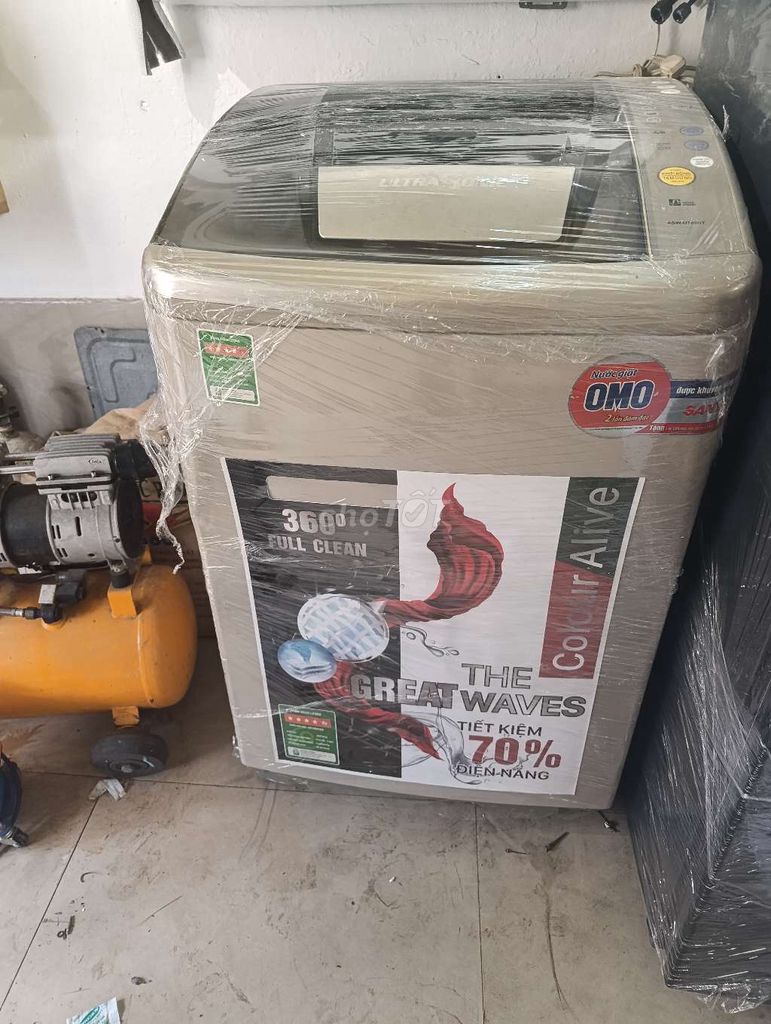 Máy giặt Sanyo 8kg cũ. Mua bán Máy giặt tại Thành phố Thủ Đức Tp Hồ Chí Minh được đăng bởi Vuong Le hình 1