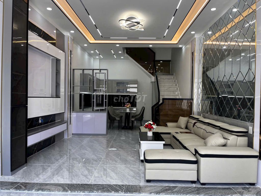 Nhà phố Tân Uyên 72m2 full đồ, ở & kinh doanh, cho thuê 10tr/th