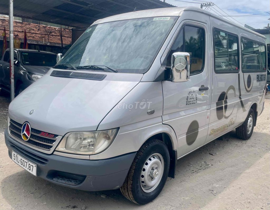 Mercedes Sprinter 2007 tải VAN 3 chỗ 940kg