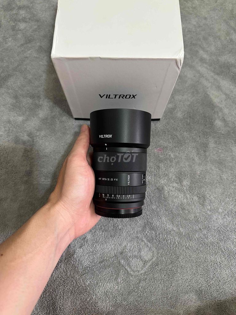 Ống kính Viltrox 85 F2 For Sony Đẹp Keng Fullbox. Mua bán Máy ảnh, Máy quay tại Quận Bình Thạnh Tp Hồ Chí Minh được đăng bởi Hoàng Tuyến hình 1