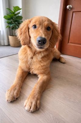 Chó Golden Retriever đực 5 tháng