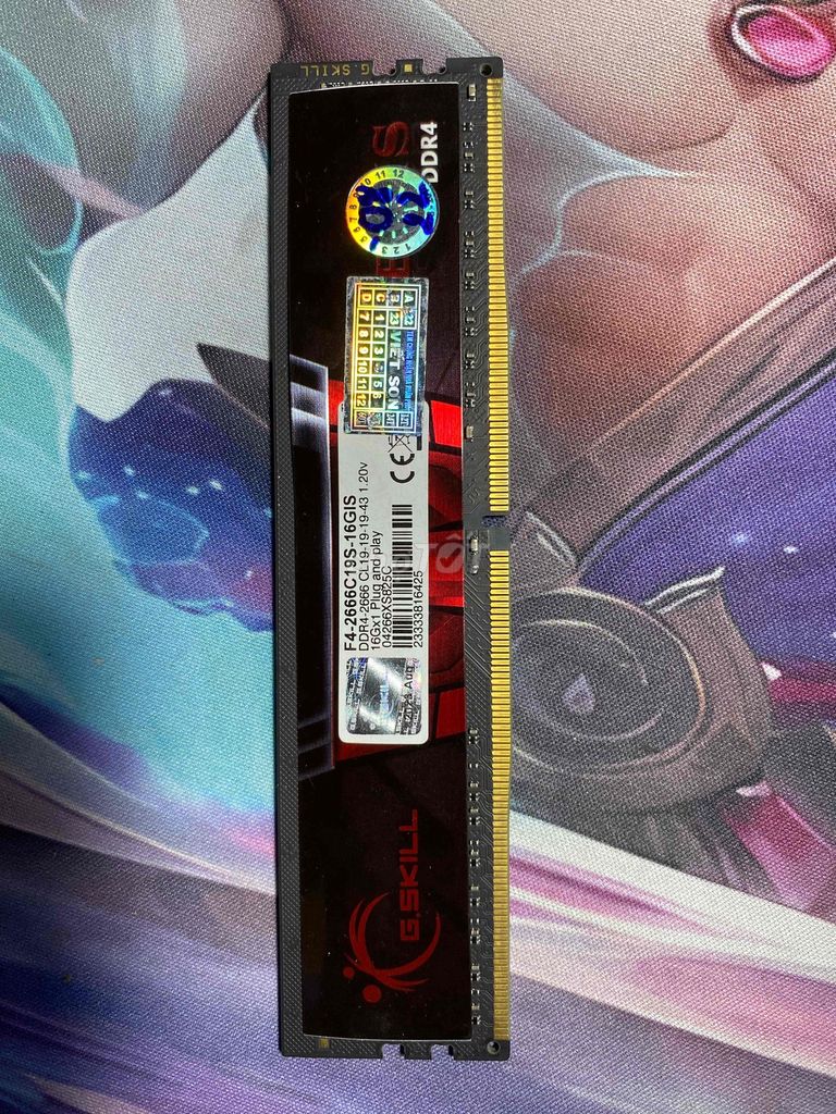RAM G.Skill Aegis 16GB DDR4 bus 2666Mhz. Mua bán Linh kiện (RAM, Card...) tại Thị xã Bến Cát Bình Dương được đăng bởi Nguyễn Trung hình 1