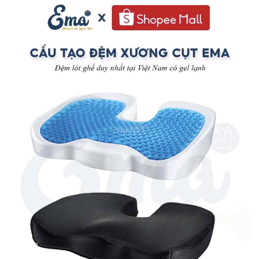 Đệm lót ghế văn phòng chống đau xương cụt Ema - Gi