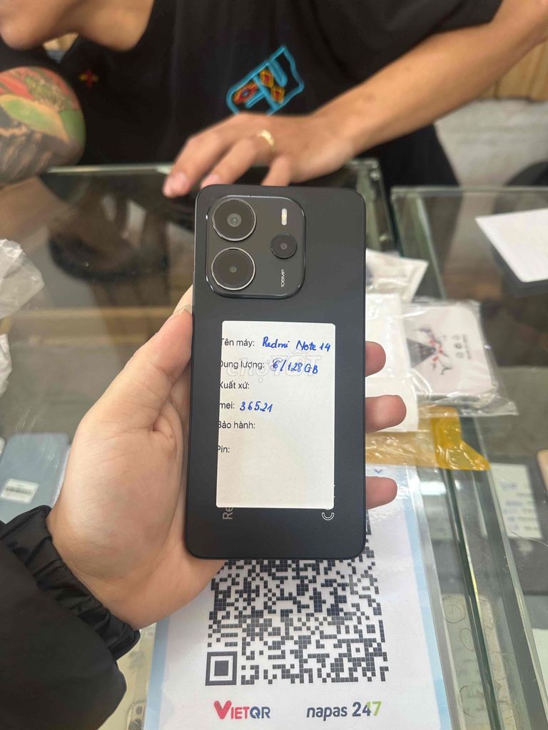 Xiaomi Redmi Note 14 Đen 128GB. Mua bán Điện thoại tại Quận Đống Đa Hà Nội được đăng bởi Hoàng quân store hình 1