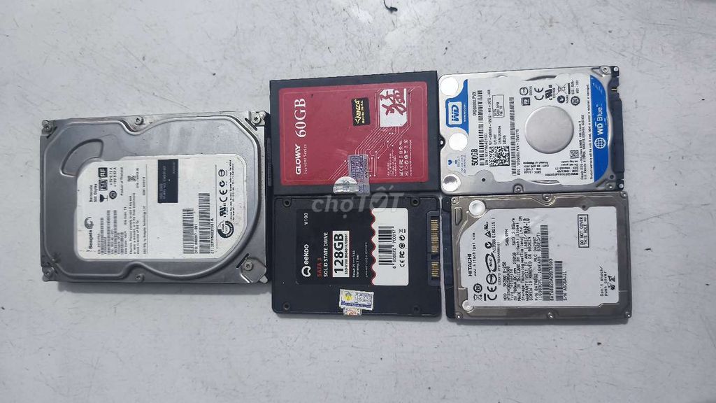 lô ổ cứng và ssd sức khỏe tốt . Mua bán Linh kiện (RAM, Card...) tại Quận Tân Phú Tp Hồ Chí Minh được đăng bởi hiếu ve chai  hình 1