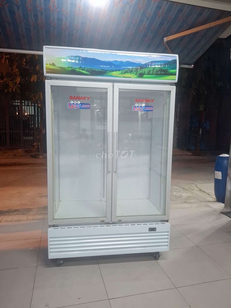 Tủ mát Sanaky 1200 lít Trắng. Mua bán Tủ lạnh tại Huyện Hóc Môn Tp Hồ Chí Minh được đăng bởi Điện Lạnh Huy Hoàng hình 1