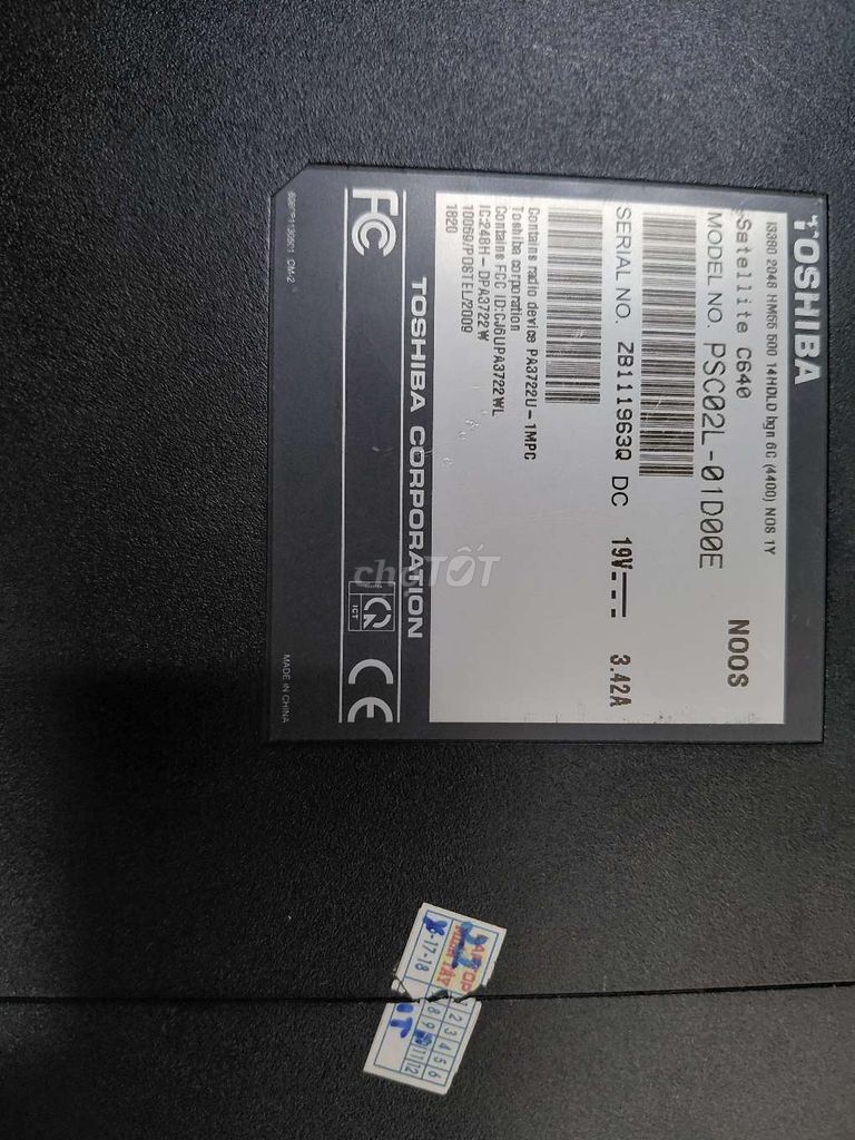 Toshiba Satellite C640 Văn phòng học tập. Mua bán Laptop tại Quận 7 Tp Hồ Chí Minh được đăng bởi MQ hình 1