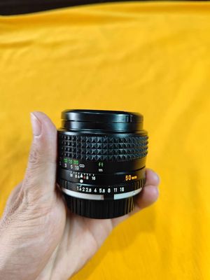 Lens chân dung MF Minolta 50mm f1.4