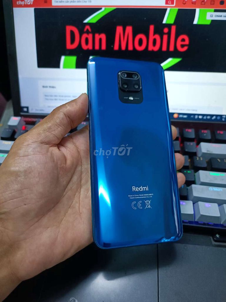 XIAOMI REDMI NOTE 9S 6GB.128GB SNAP 720G PIN 5000. Mua bán Điện thoại tại Quận Bình Thạnh Tp Hồ Chí Minh được đăng bởi Dân Mobile hình 1