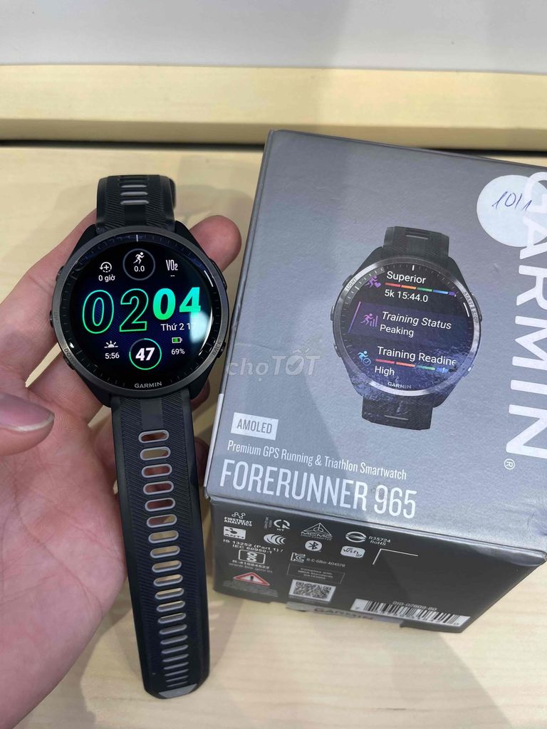 Garmin foreruner 965 mua Tgdđ 1 tháng