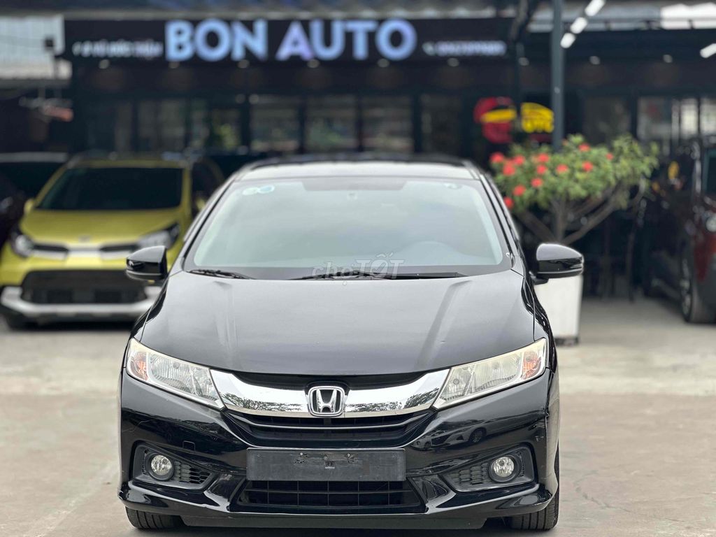 Honda City 2015 1.5 CVT .màu đen số tự động