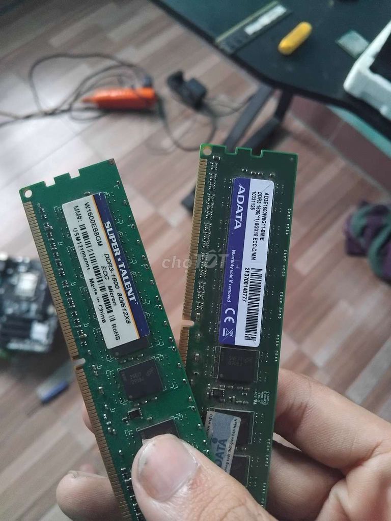 RAM ADATA DDR3 8GB ECC. Mua bán Linh kiện (RAM, Card...) tại Huyện Văn Giang Hưng Yên được đăng bởi Hướng Lê Văn hình 1