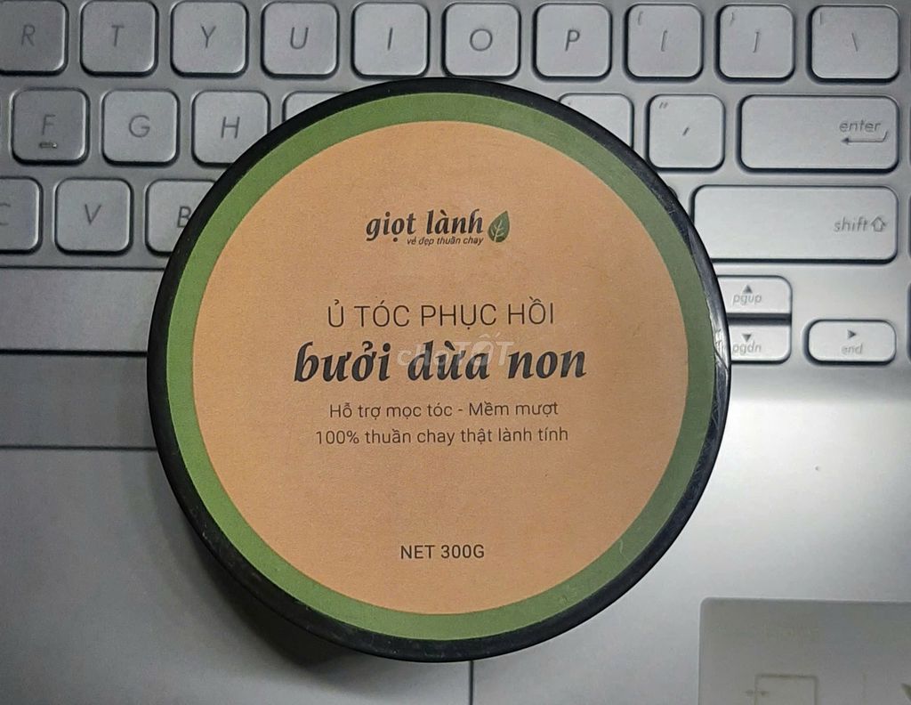 Kem Ủ Tóc Phục Hồi Bưởi Dừa Non GIỌT LÀNH; 300g.