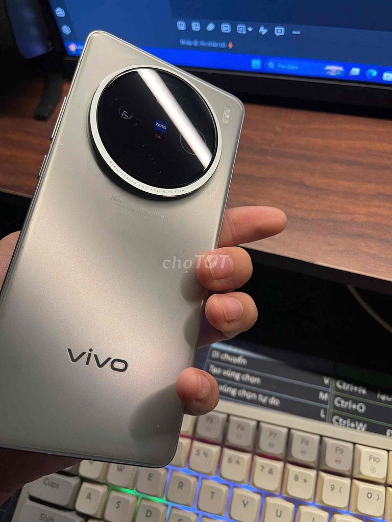 Vivo X100s 256GB Bạc 97-98%. Mua bán Điện thoại tại Huyện Thanh Chương Nghệ An được đăng bởi Nguyễn Hoàng Huy hình 1