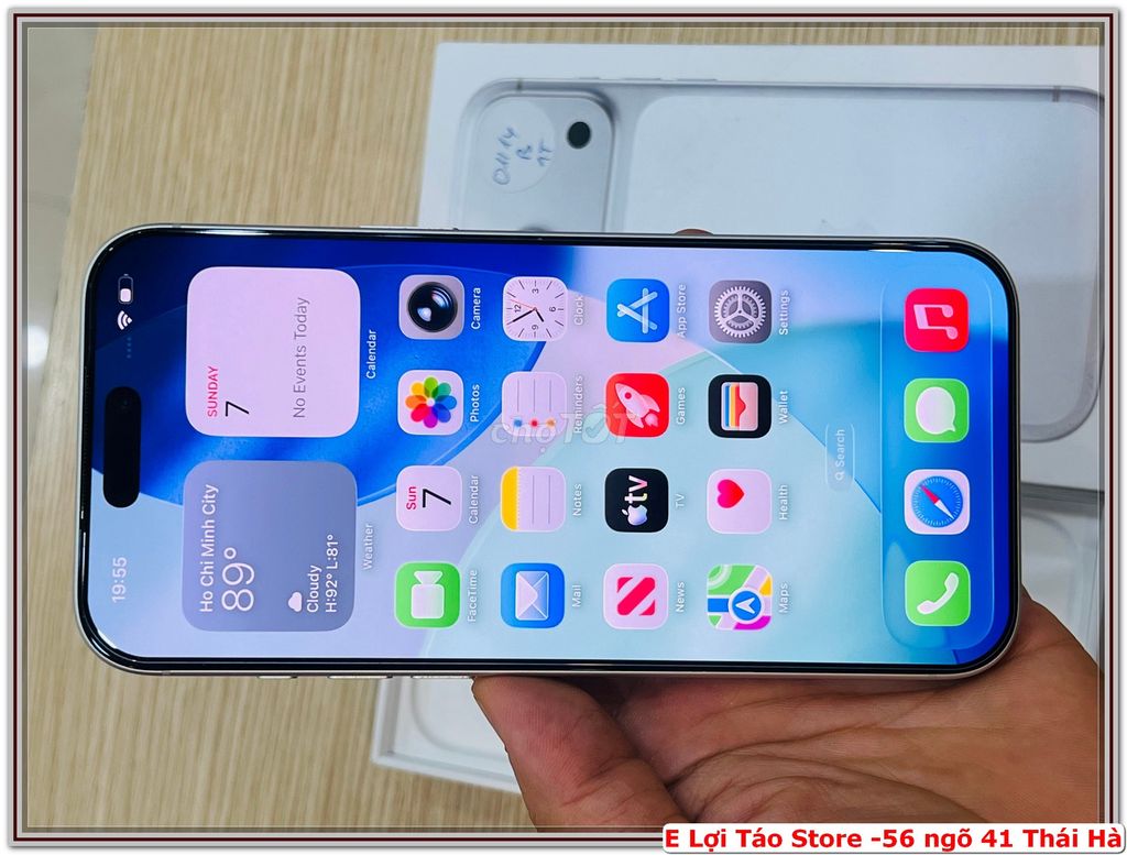 IPHONE 17 PRO MAX 1TB Silver BH TGDĐ 02/01/2027. Mua bán Điện thoại tại Quận Đống Đa Hà Nội được đăng bởi Nguyễn Tiến Lợi hình 1