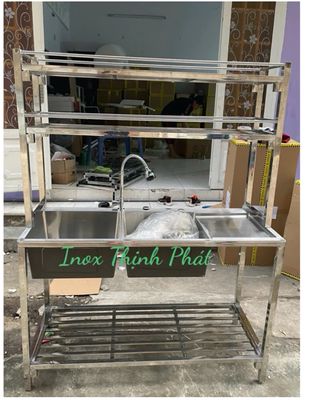 Pass lại bồn rửa inox dày 6dem có thể lắp ghép. Mua bán Thiết bị vệ sinh, nhà tắm tại Quận Bình Tân Tp Hồ Chí Minh được đăng bởi Lê Chính Đảng