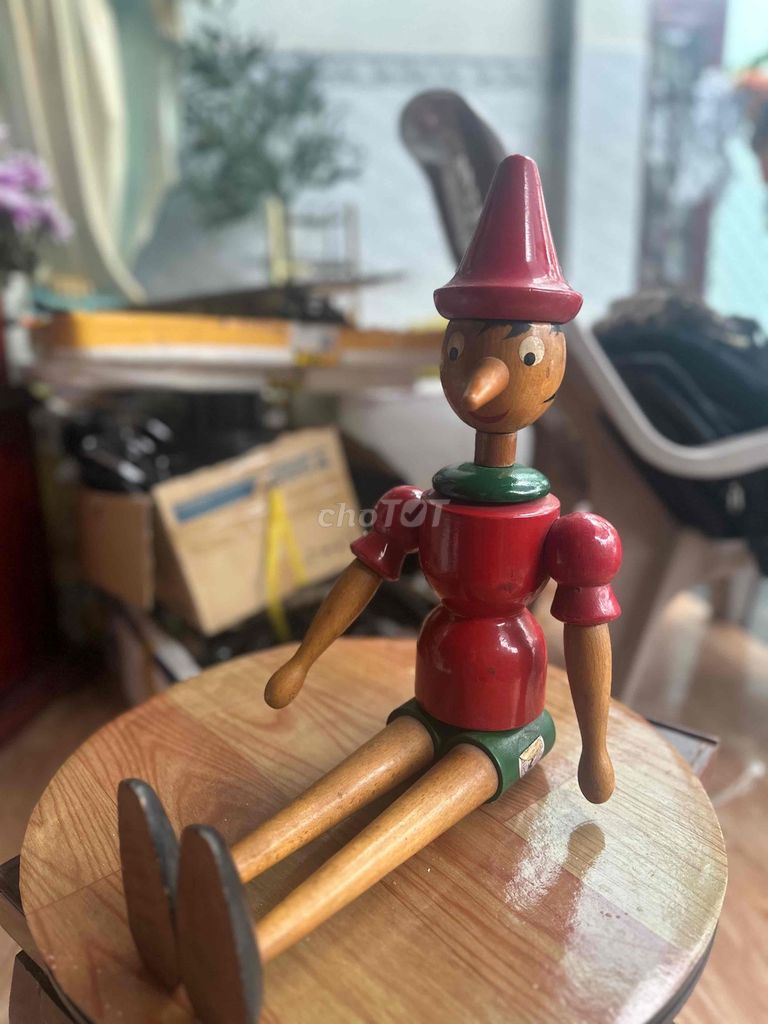 Búp bê gỗ Pinocchio Nhật Bản. Mua bán Sở thích khác tại Thành phố Biên Hòa Đồng Nai được đăng bởi đặng quang tuyến hình 1