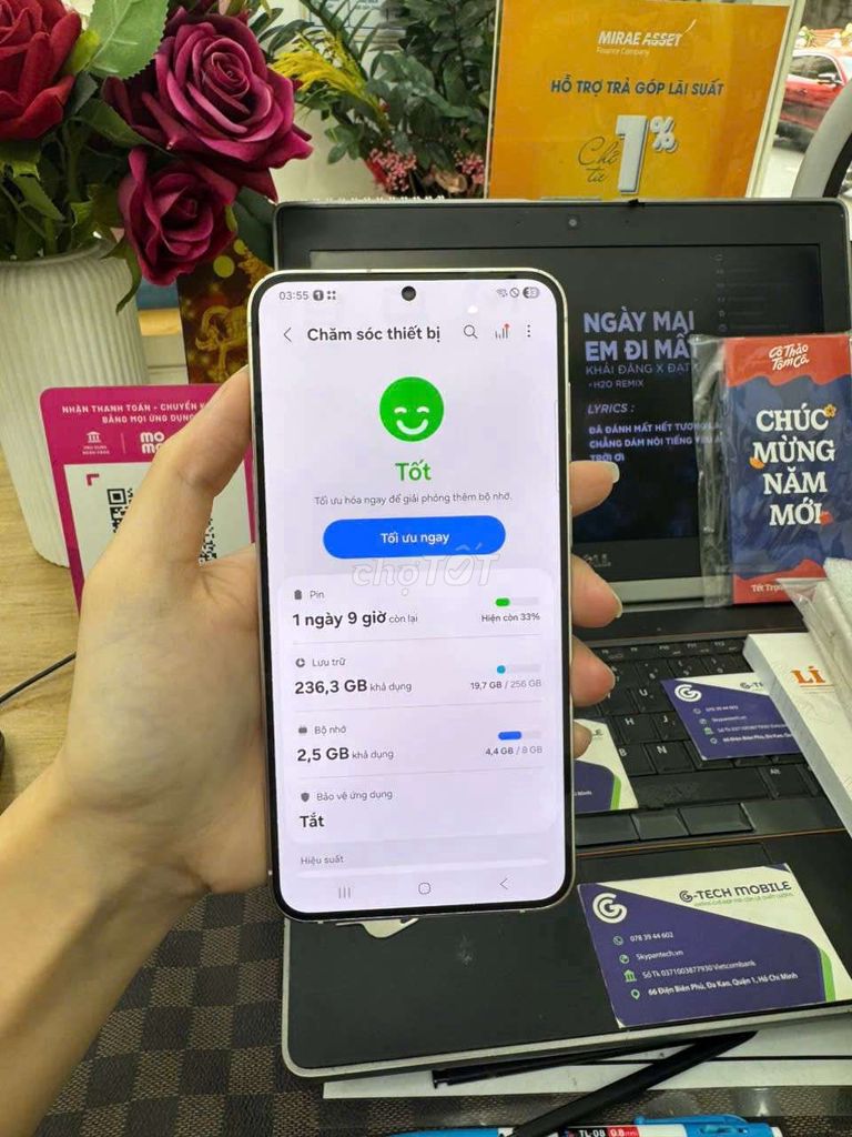 Samsung Galaxy S23+ 256GB Trắng. Mua bán Điện thoại tại Quận 1 Tp Hồ Chí Minh được đăng bởi Minh phương hình 1