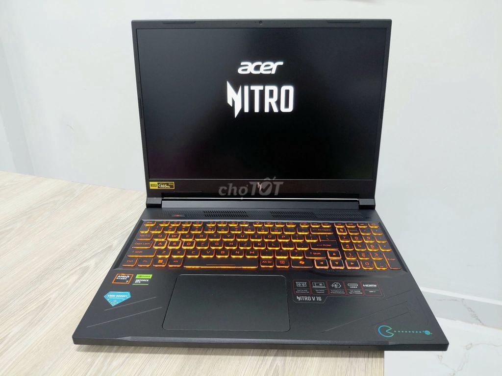 Acer Nitro V ANV16_Ryzen 7-8845HS_16G/512_RTX 4050. Mua bán Laptop tại Huyện Nhà Bè Tp Hồ Chí Minh được đăng bởi Tin Học Hải Minh hình 1