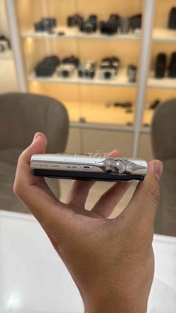 Máy ảnh Nikon Coolpix S4000 Bạc. Mua bán Máy ảnh, Máy quay tại Quận Phú Nhuận Tp Hồ Chí Minh được đăng bởi Khánh máy ảnh top 1 hình 1