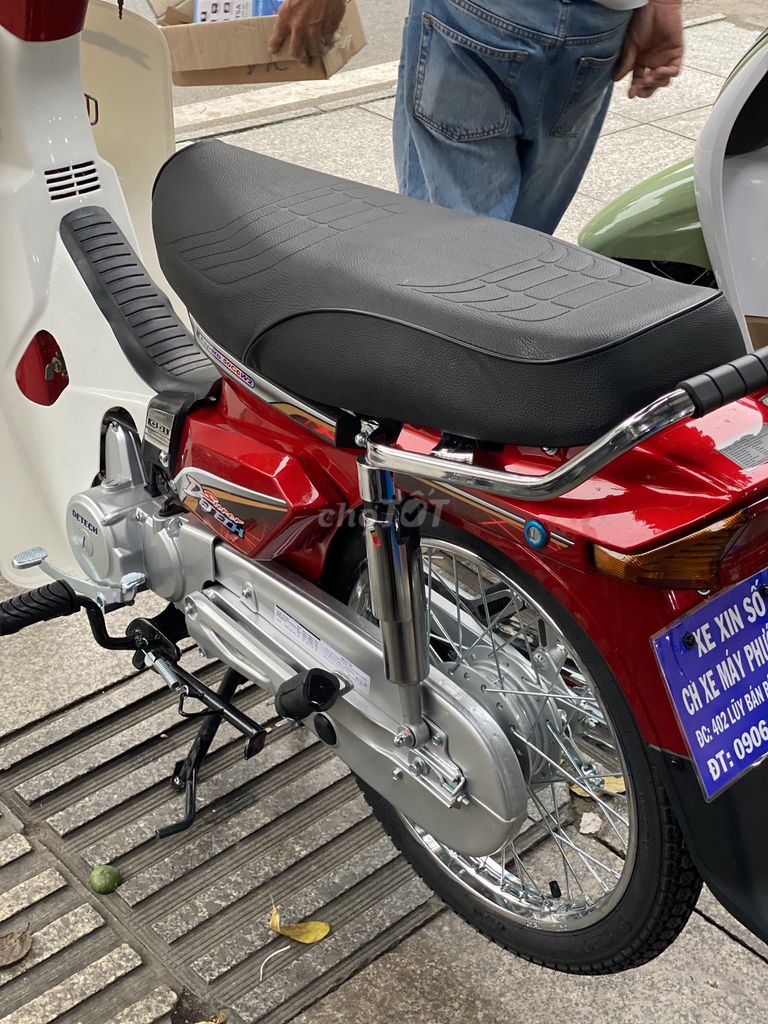 Xe số mới nhà Detech dáng dream siêu chất. Mua bán Xe máy tại Quận Tân Phú Tp Hồ Chí Minh được đăng bởi A Phước hình 4