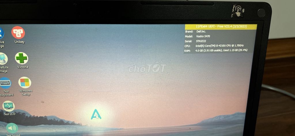 Laptop Dell Vostro 5470 . Mua bán Laptop tại Quận Tây Hồ Hà Nội được đăng bởi Phạm Thế Hùng hình 1