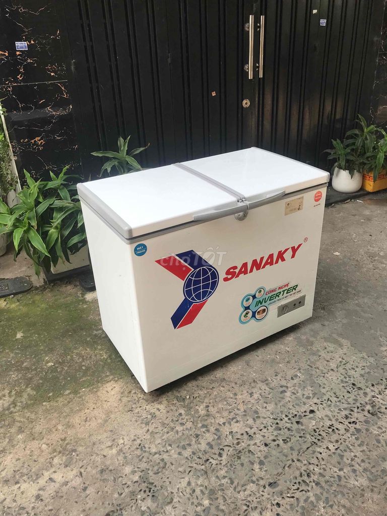 Tủ đông Sanaky inverter 200 lít ga lock zin. Mua bán Tủ lạnh tại Quận 11 Tp Hồ Chí Minh được đăng bởi MẠNH HẢI hình 1