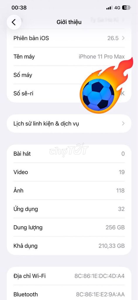Apple iPhone 11 Pro Max 256GB. Mua bán Điện thoại tại Quận 5 Tp Hồ Chí Minh được đăng bởi Hội Đồ Điện Tử hình 1