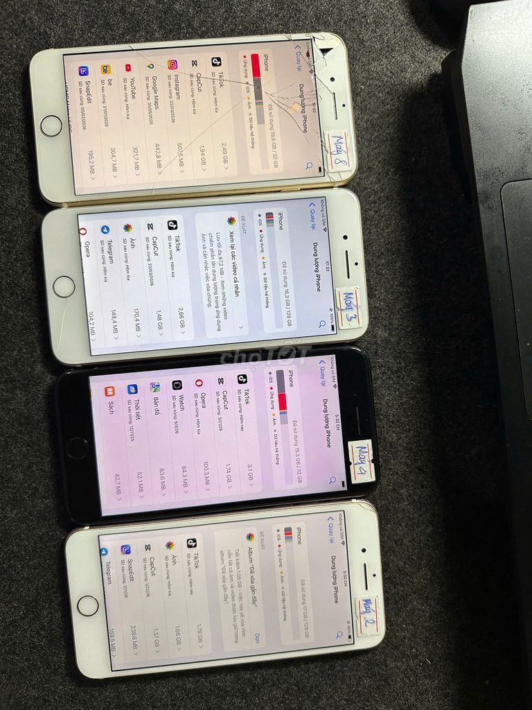 4 cây iPhone 7 Plus 128GB . Mua bán Điện thoại tại Thành phố Thủ Đức Tp Hồ Chí Minh được đăng bởi Văn Diễn PC hình 1