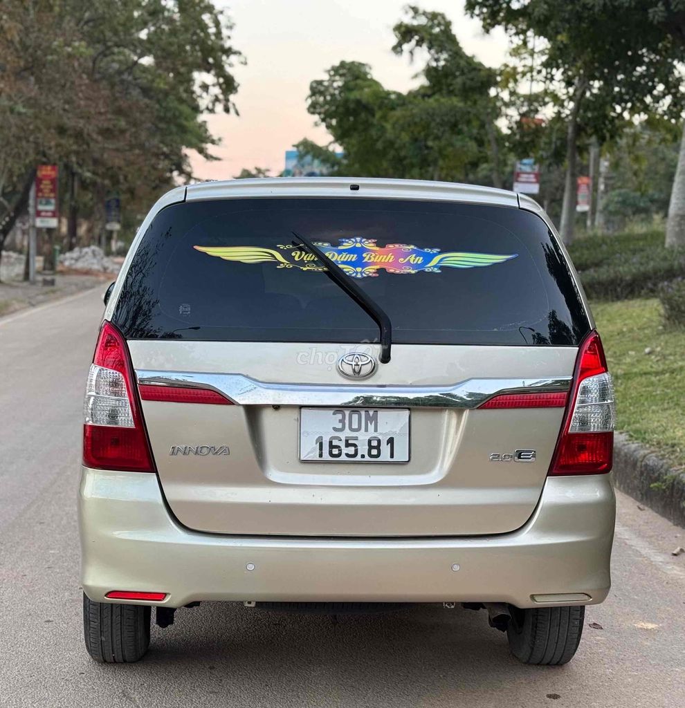 Toyota Innova 2014 Số sàn Vàng cát. Mua bán Ô tô tại Huyện Sóc Sơn Hà Nội được đăng bởi Anh Chiến hình 8