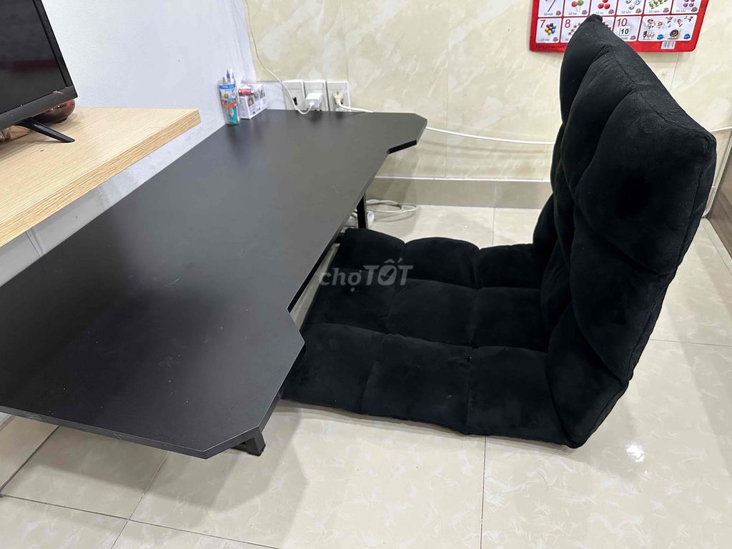 Bàn ghe Gaming Gỗ Chữ U Đen. Mua bán Bàn ghế tại Huyện Hóc Môn Tp Hồ Chí Minh được đăng bởi nguyễn duy hình 1