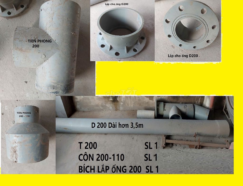 Phụ kiện ống nước Tiền Phong UPVC thanh lý giá  rẻ. Mua bán Nội thất, đồ gia dụng khác tại Quận Đống Đa Hà Nội được đăng bởi Dũng hình 1