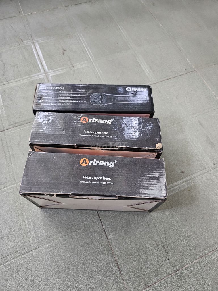 Microphone Arirang Mi-3.6A hát hay thoại mái . Mua bán Tivi, Âm thanh tại Quận 8 Tp Hồ Chí Minh được đăng bởi Haii  hình 1