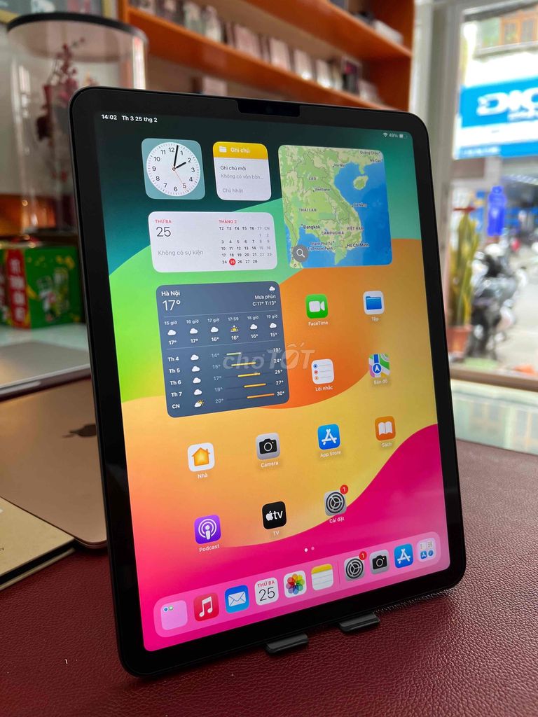 iPad Air 5 256GB wifi máy nguyên zin đẹp keng