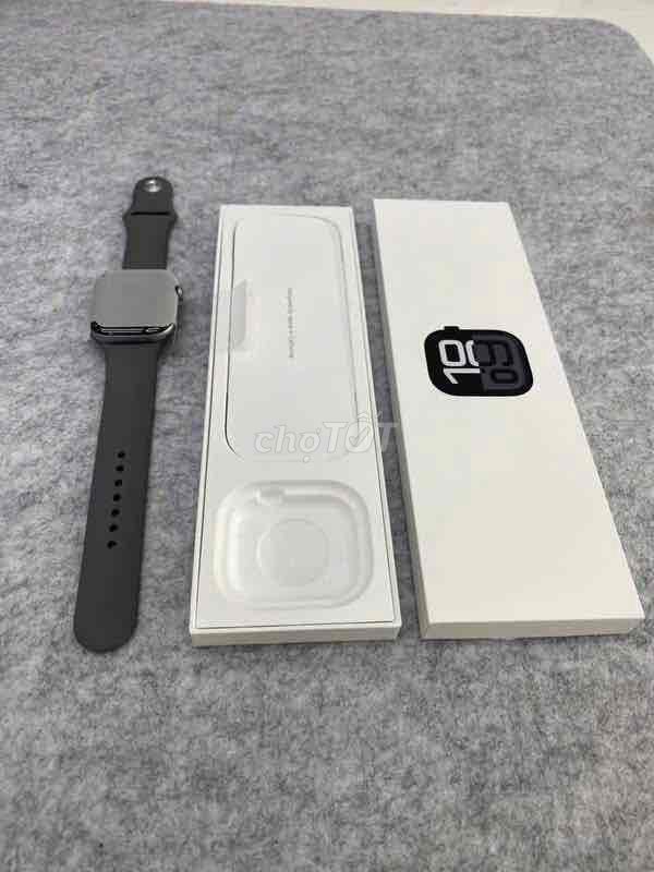 Apple Watch SR11 Xám 46mm Như mới vna bh 3/2027. Mua bán Thiết bị đeo thông minh tại Quận Tân Bình Tp Hồ Chí Minh được đăng bởi Shop Trung Văn Apple Watch hình 1