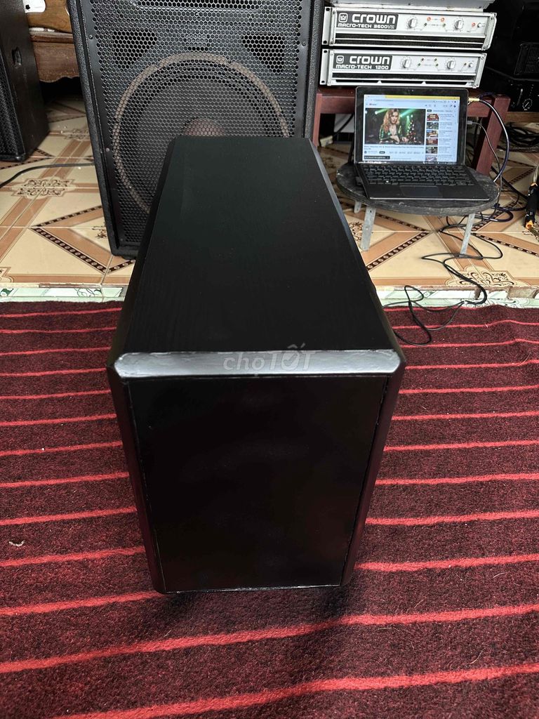 Loa siêu trầm Mission 2 x 20cm Đen. Mua bán Tivi, Âm thanh tại Huyện Hòa Vang Đà Nẵng được đăng bởi Xuân Tiến hình 1