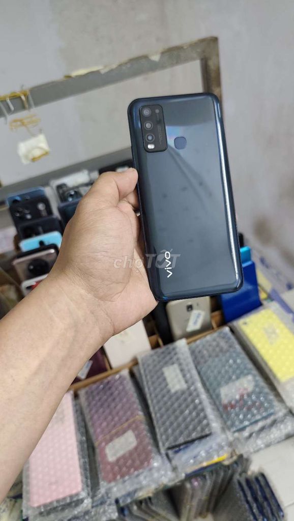 Vivo Y50, ram 8gb, 128gb, pin 6000. Mua bán Điện thoại tại Quận Gò Vấp Tp Hồ Chí Minh được đăng bởi A LONG   nhận thanh toán THẺ TÍN DỤNG hình 1