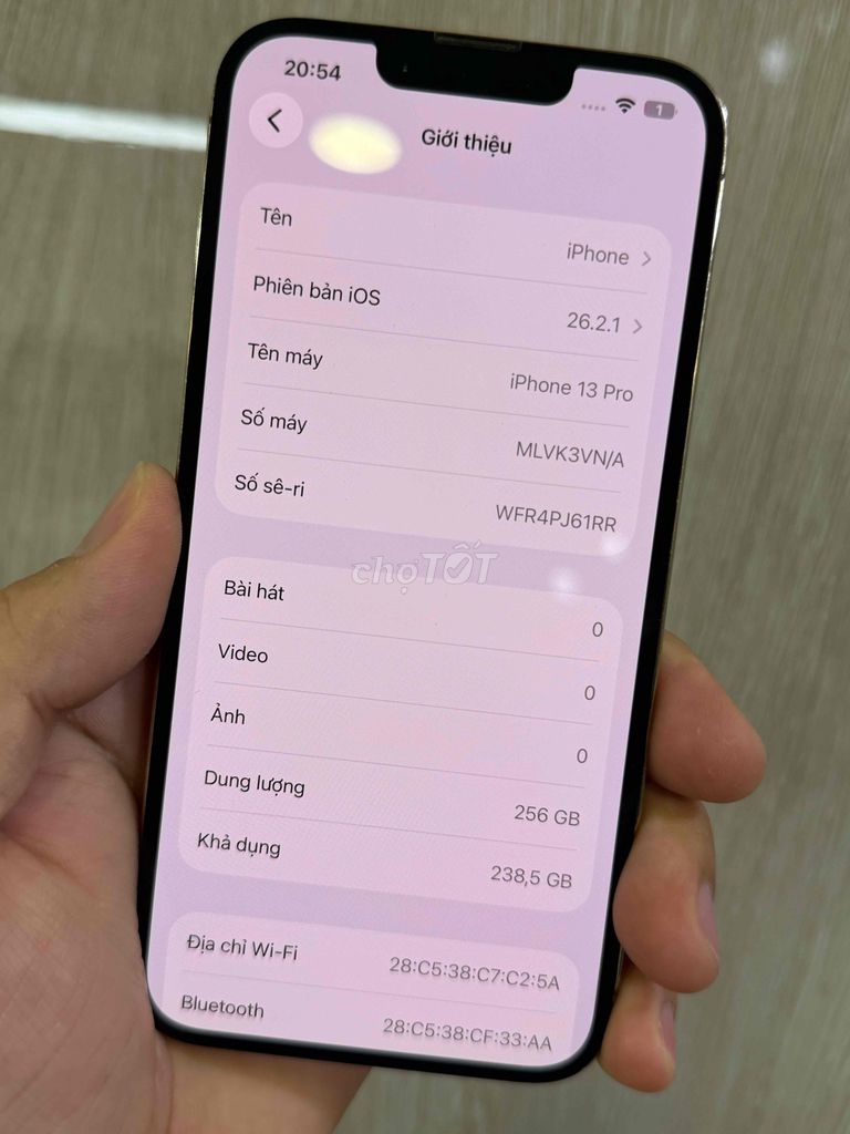 iPhone 13 Pro 256GB Vàng 98%. Mua bán Điện thoại tại Quận Bình Thạnh Tp Hồ Chí Minh được đăng bởi Hoang minh hình 1