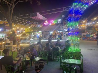 Sang  Kiot 71  khu vui chơi giải trí ẩm thực KDC An Sương